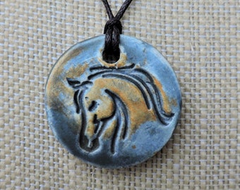 Arabian Horse Pendant - Horse Jewelry