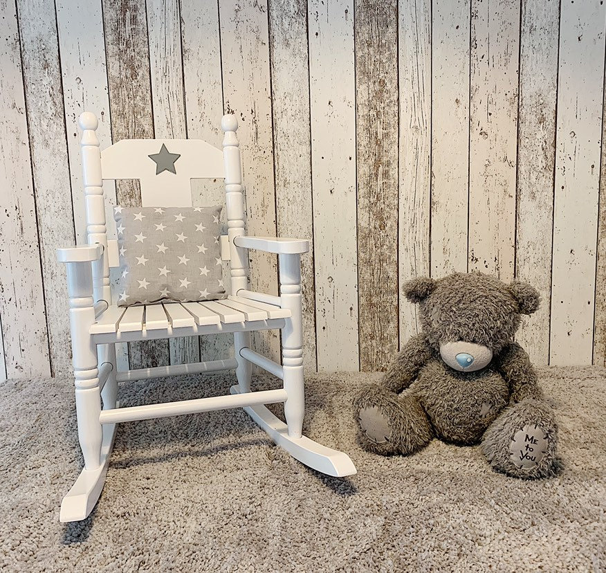 personalised kids rocking chair