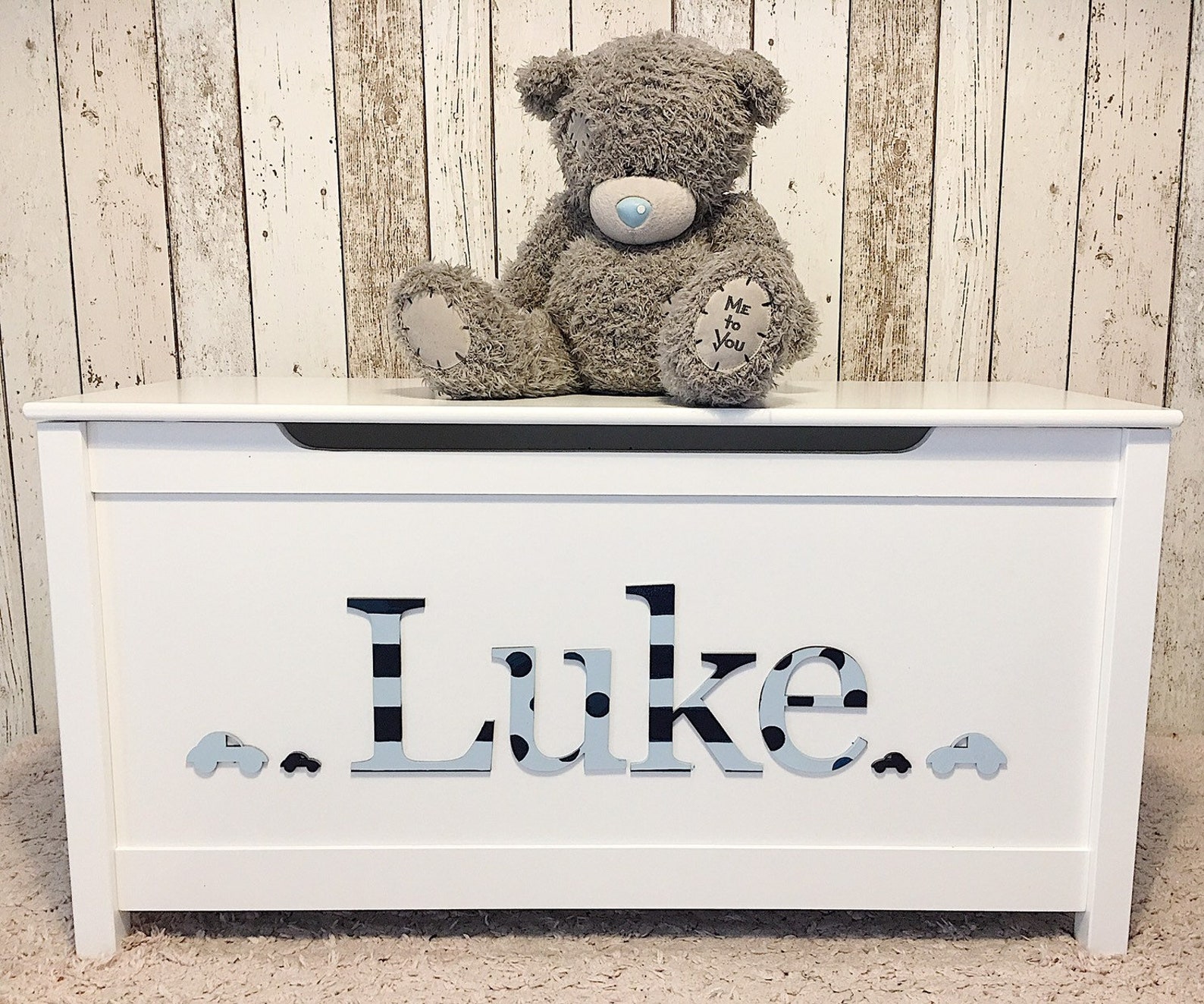 Personalised toy box Etsy