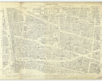 London City Map 1896
