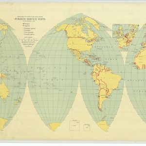 Department of State of the United States - Foreign Service Posts - 1937