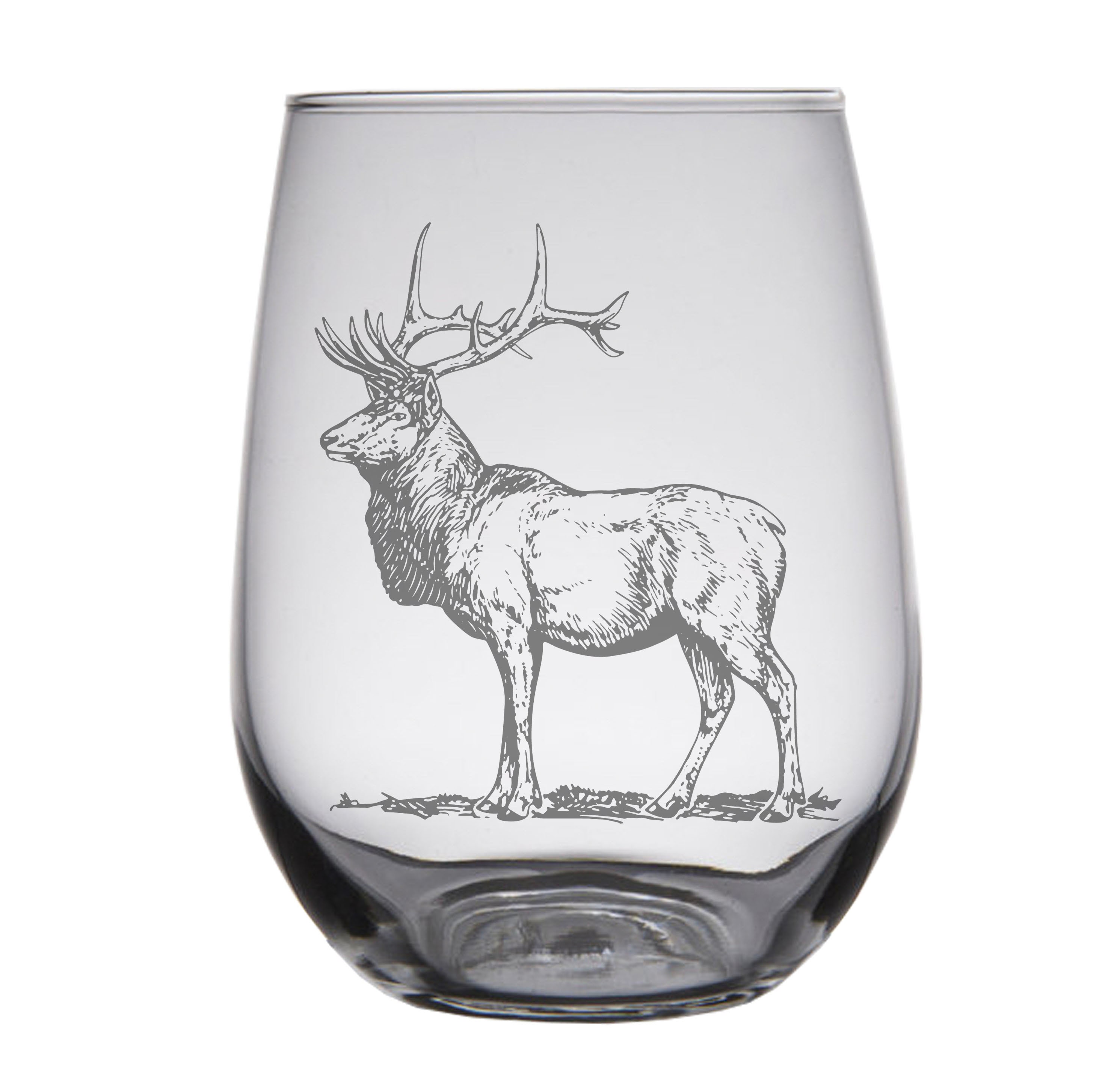 Cocktail Glass Iron Elk Shape Holder - Glass Clear Wine Glasses Creative  Table Decor Elegant Stemles…See more Cocktail Glass Iron Elk Shape Holder 