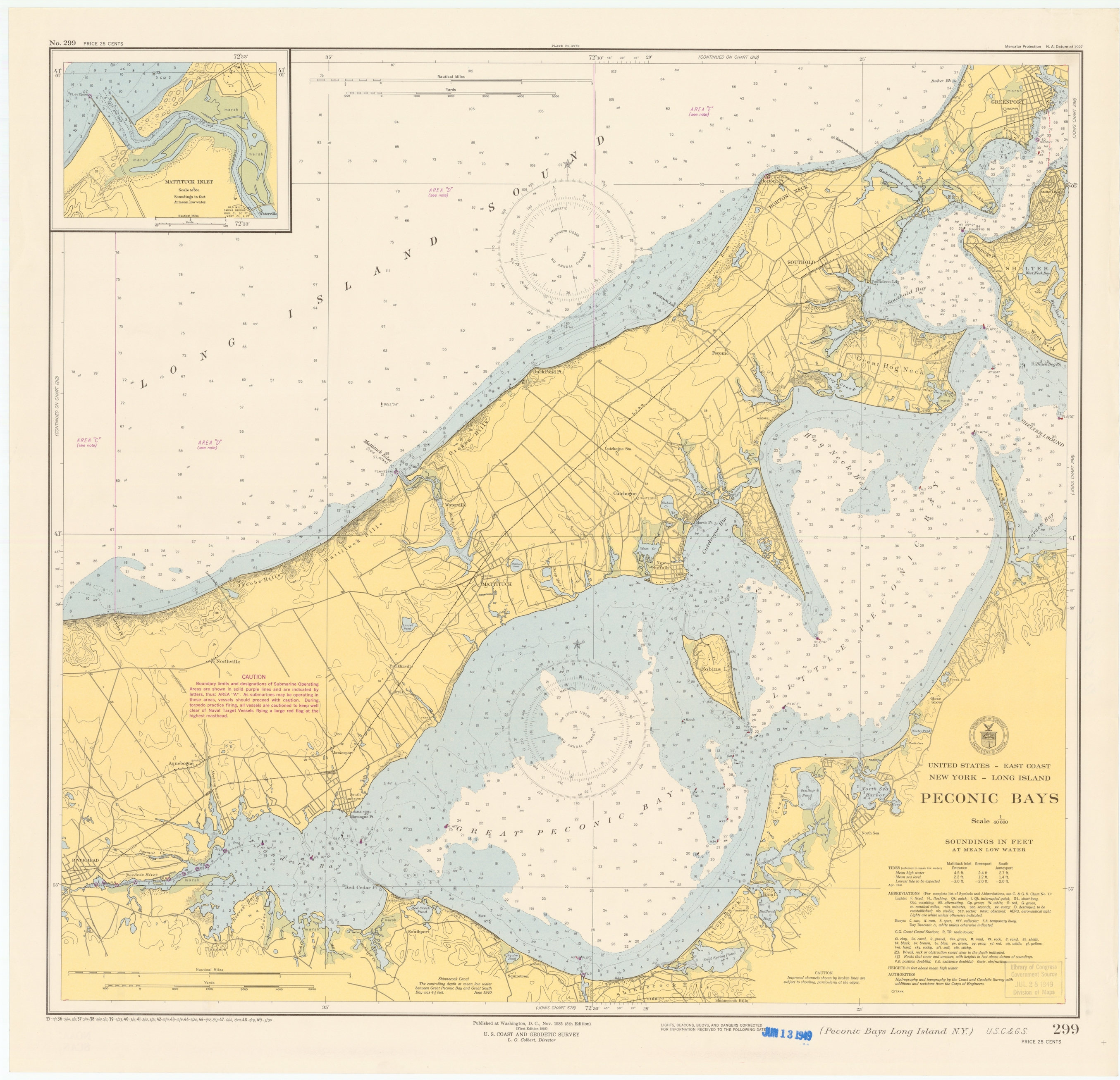 NOAA Chart 12358: New York Long Island | New York Nautical Map - Amnautical
