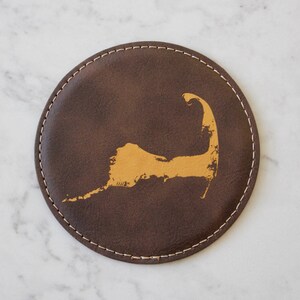Cape Cod Coaster Set (Slate and Leatherette coaster sets)
