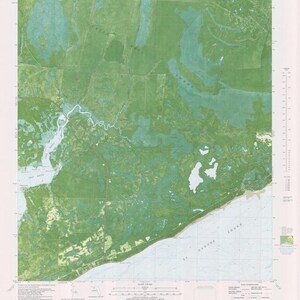 Green Point Florida Kaart - 1982 - Nautical Chart Afdrukken
