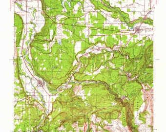 Lake Tapps Washington Printable Map, Lake Tapps Wall Art, Lake Tapps