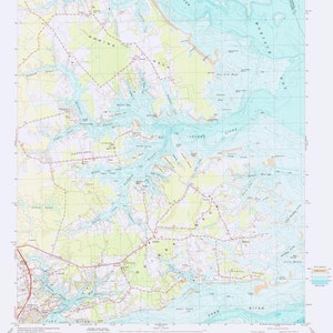 Achilles Virginia Map 1965 - Nautical Chart Print