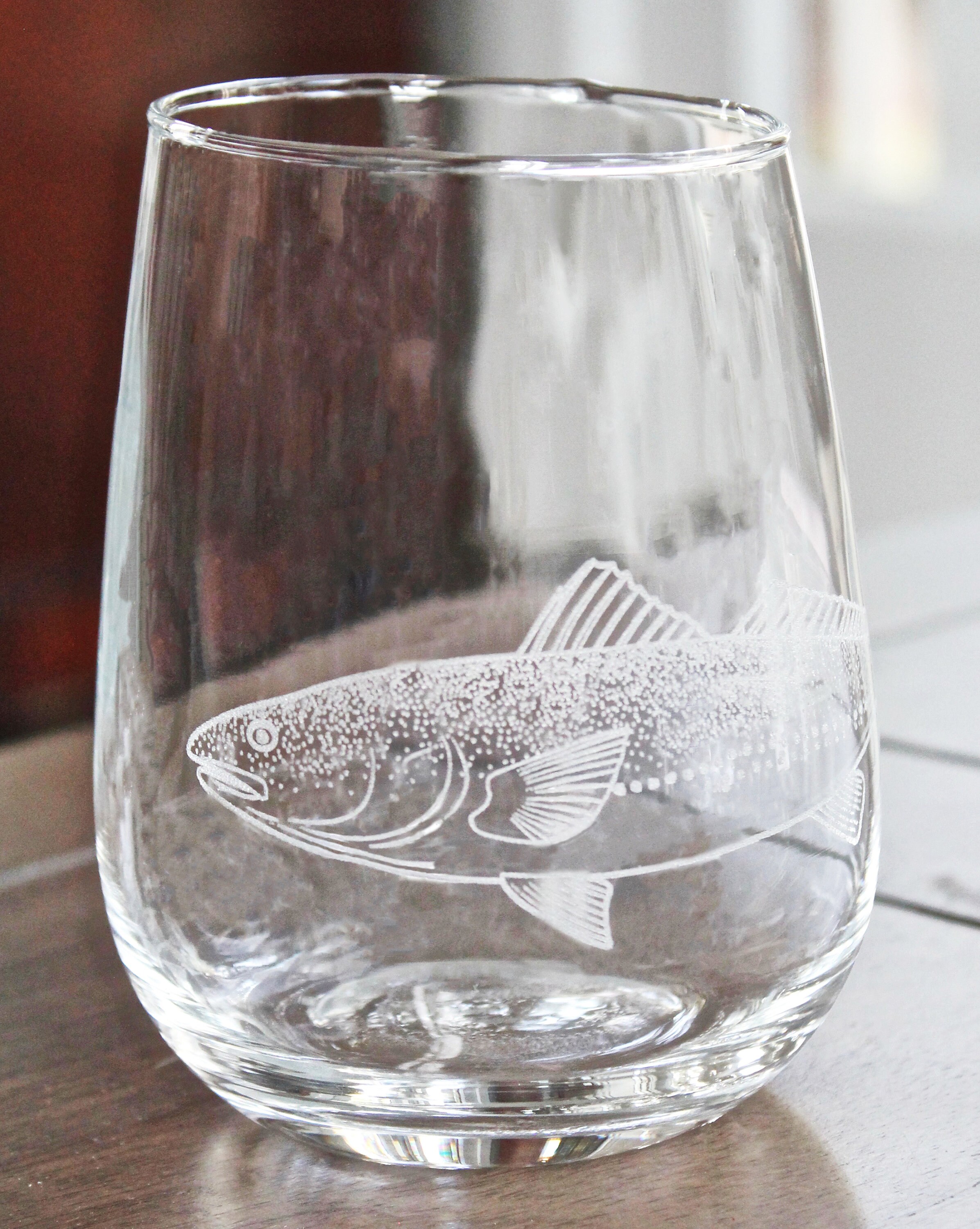Fish Pint Glass 