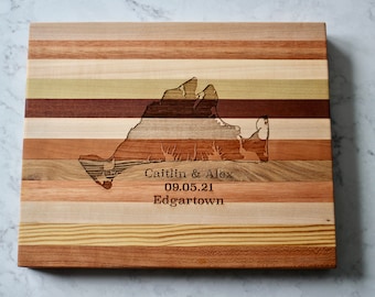 Custom Engraved Wooden Serving Board & Bar Board