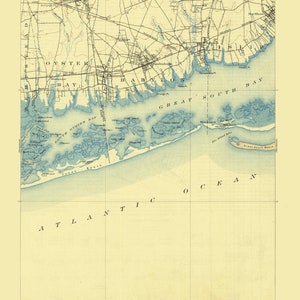 Carte de Babylone, New York - 1903