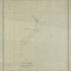 Nieuw-Zeeland Grafiek - Jaren 1700