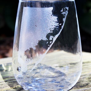 Long Beach Island (LBI) Engraved Glasses