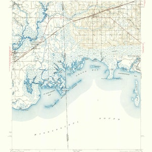 Grand Bay Karte – 1943 – Seekartendruck