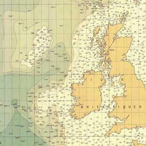 British Isles Map 1905