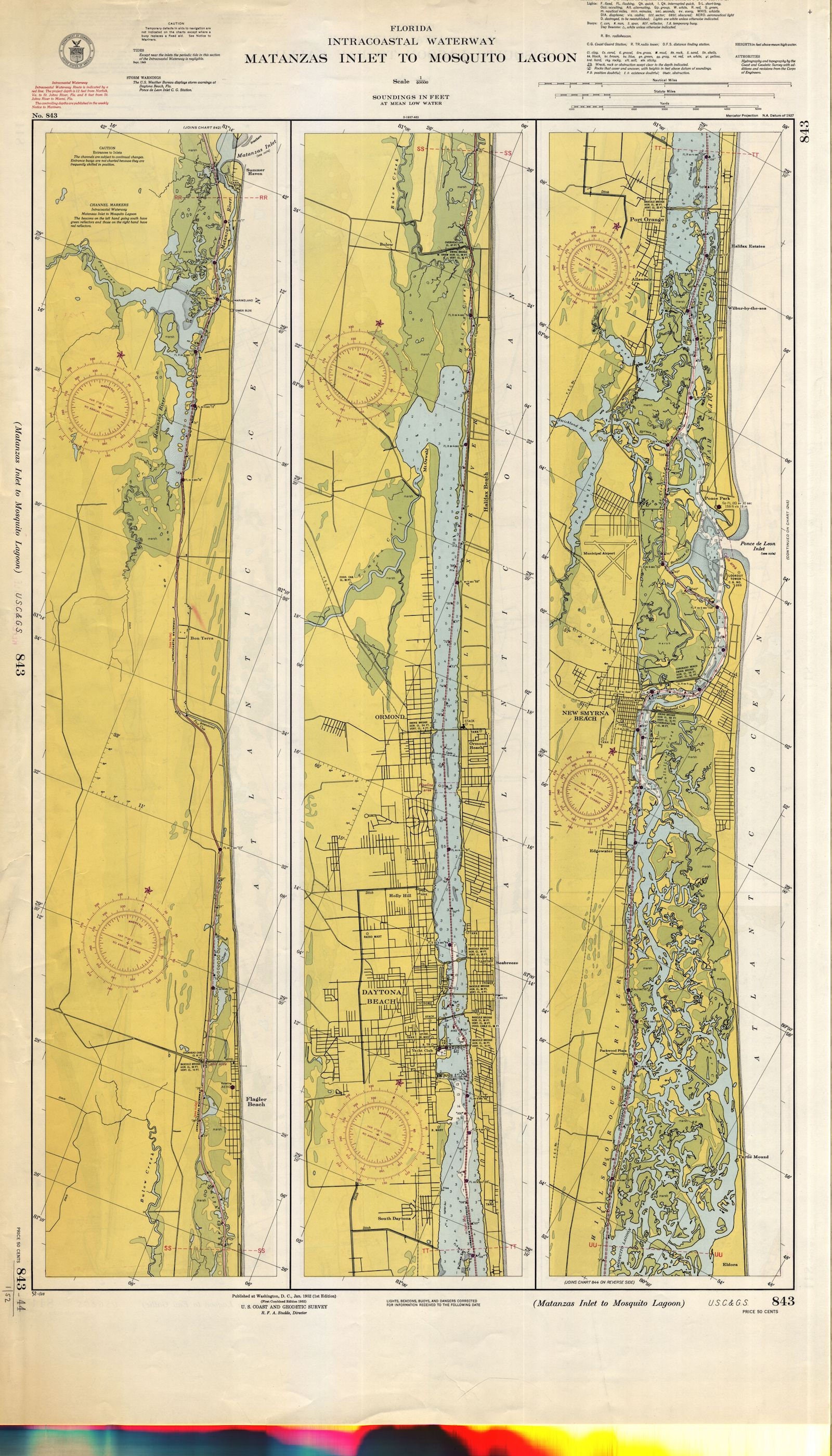 Mosquito Lagoon Chart