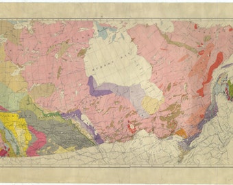 Geological Map of the Dominion of Canada