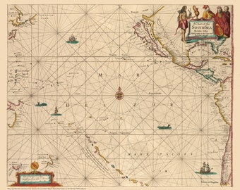 Mapa do Mar do Sul