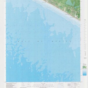 Laguna Beach Florida Kaart - 1982 - Nautical Chart Print