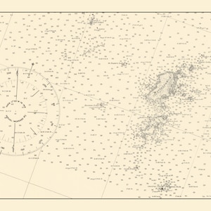 Matinicus Island - Penobscot Bay 1911 - Nautical Chart Print