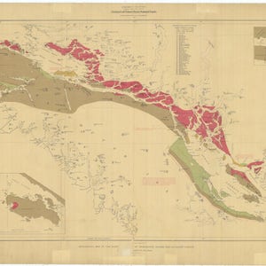 Geological and Natural History Map of Canada - 1887
