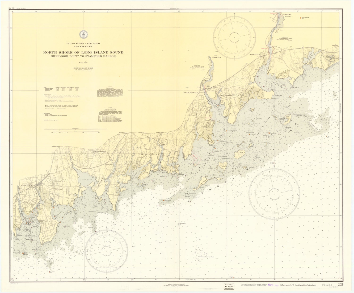 Map Of Connecticut Shoreline