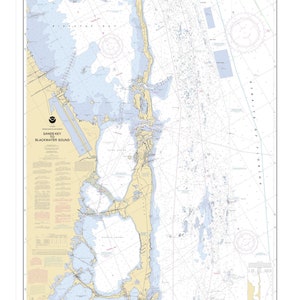 Sands Key to Blackwater Sound Map 2003