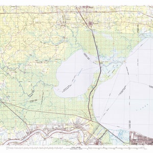 Ponchatoula (LA) Map - 1983