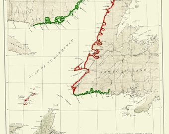 North Atlantic Fisheries Map