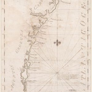 St Helens Sound a St Johns River - Carta náutica Imprimir
