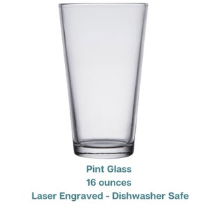 Long Island Map Engraved Glasses image 7