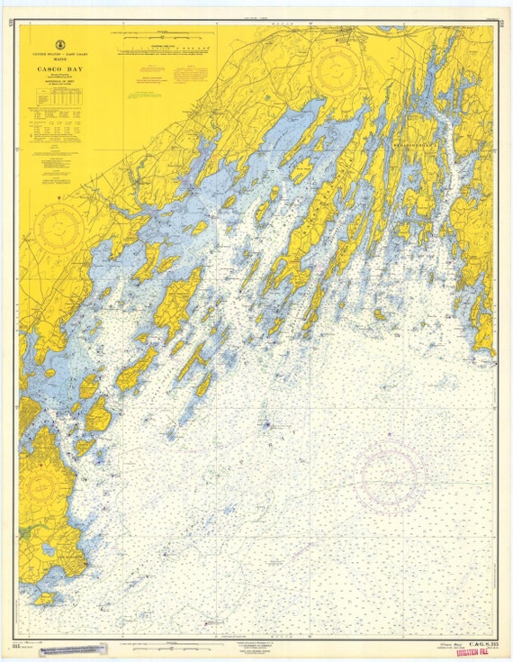 Casco Bay Chart