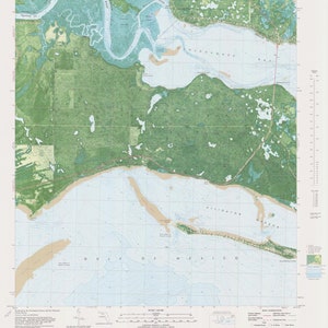 St Teresa Florida Kaart 1981 - Nautical Chart Print