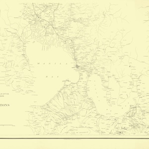Luzon Map 1899