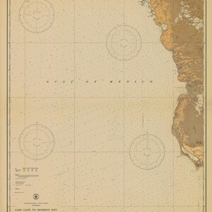 Mappa di East Cape to Mormon Bay 1932 - Stampa di carta nautica