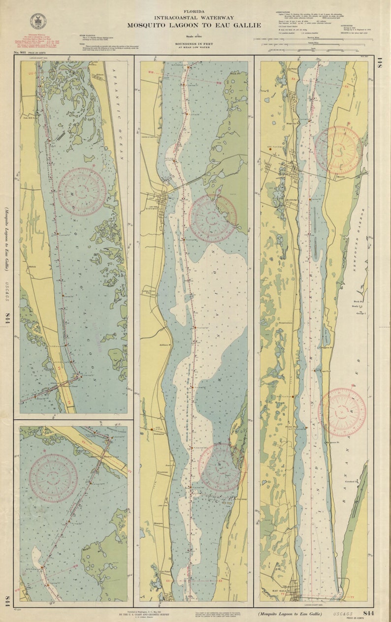 Mosquito Lagoon Chart