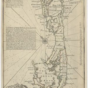 Bermuda Map from Actuarial Survey