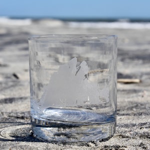 Verres de carte Martha&#39;s Vineyard - Cadeau gravé au laser