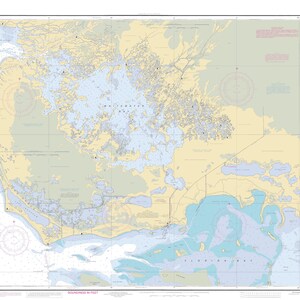 Everglades - Whitewater Bay 2005 - Stampa Carta Nautica