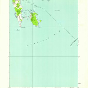 Sconticut Neck Map - 1948 - Nautical Chart Print