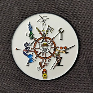 One Piece Enamel Pin