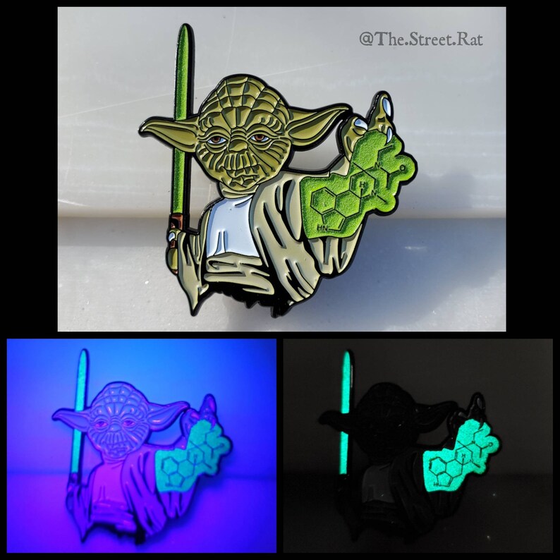 LSD Yoda Hat Pin