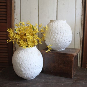 Paper Mache Vase Vessel
