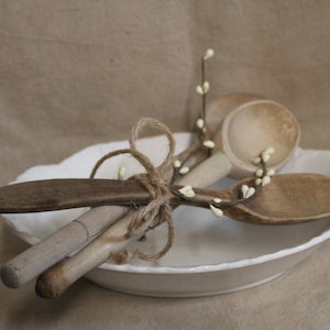 Vintage Wooden Spoon Grouping
