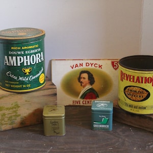Old Tobacco Tins