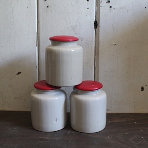 French Mustard Crock Jar