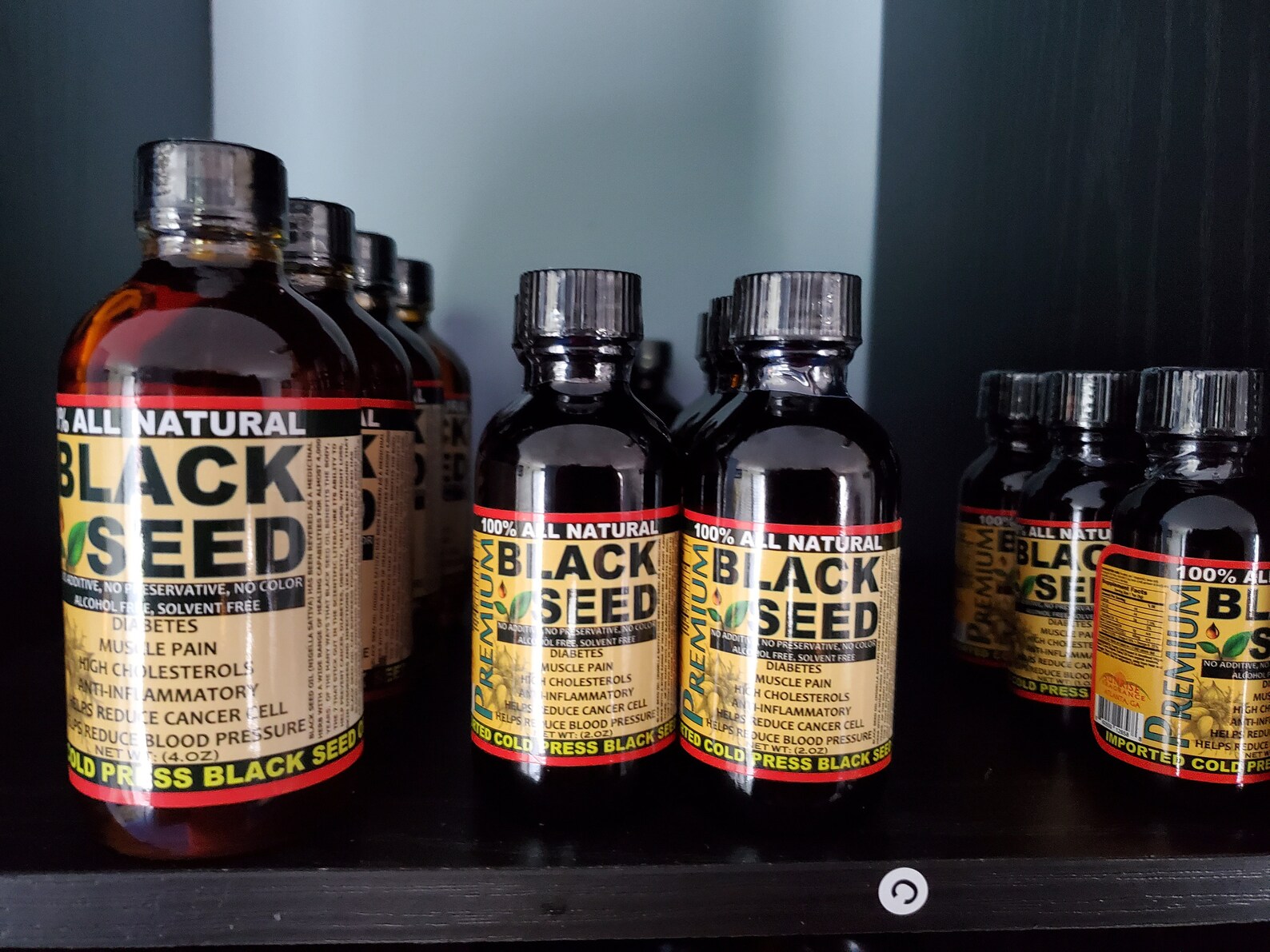 Premium Black Seed Oil 100 All Natural Antiinflammatory Etsy