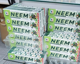 Neem Toothpaste (6.5 oz) - 3 Pack Option