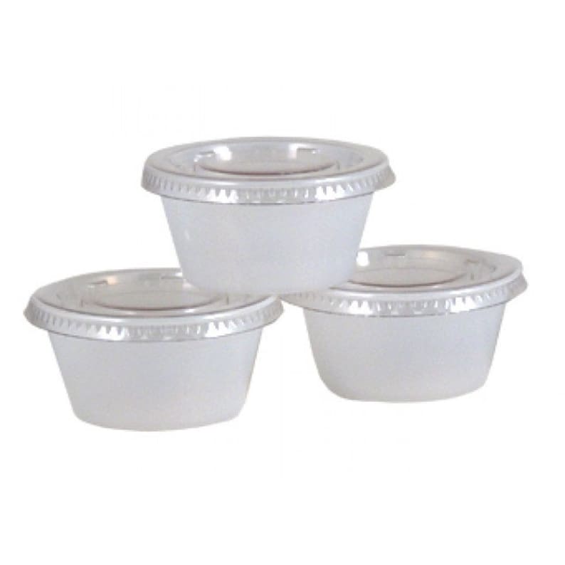 2oz Plastic Containers with Lids 100pcs Qty 50 Containers image 5