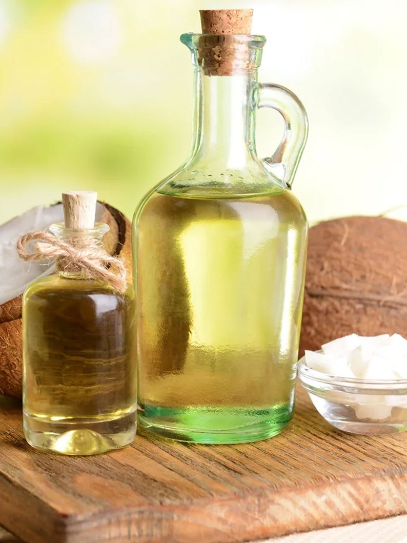 Fractionated Coconut Oil 8oz Etsy