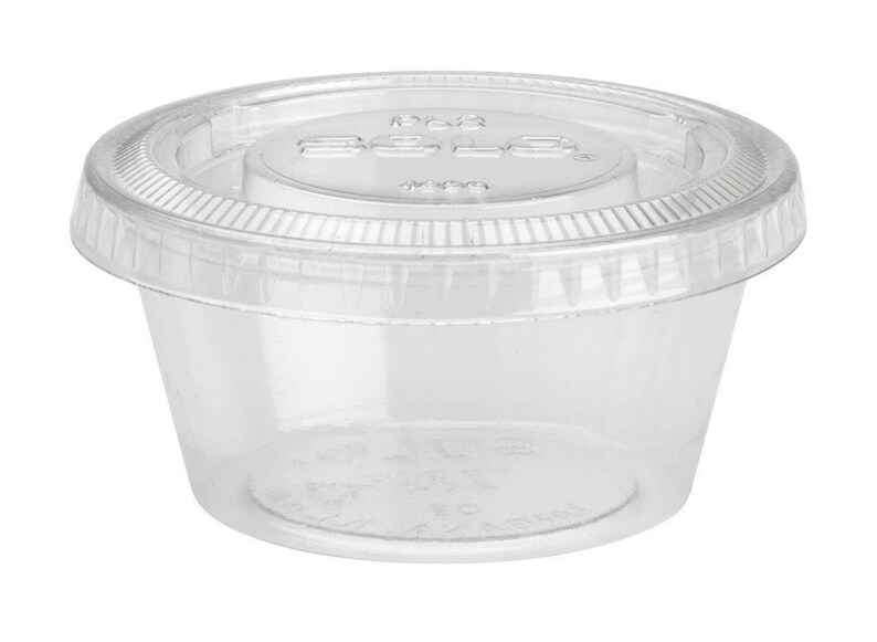 2oz Plastic Containers with Lids 100pcs Qty 50 Containers image 1